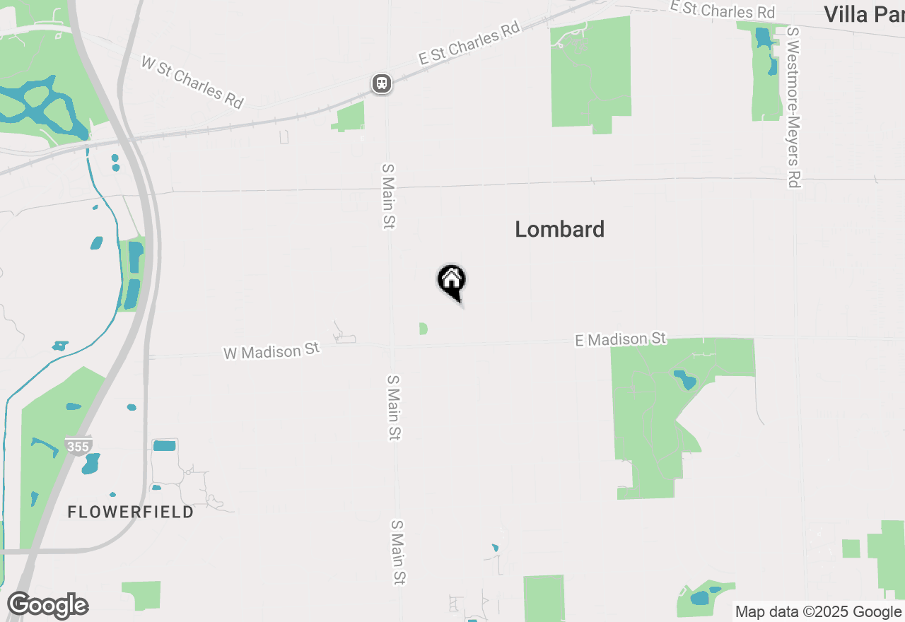 Map of 139 E Morningside Avenue, Lombard, IL 60148