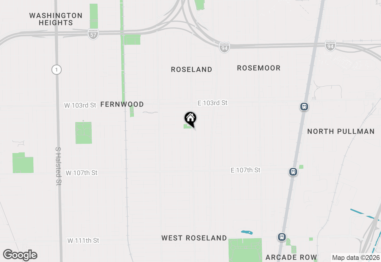 Map of (Address confidential), Chicago, Illinois 60628