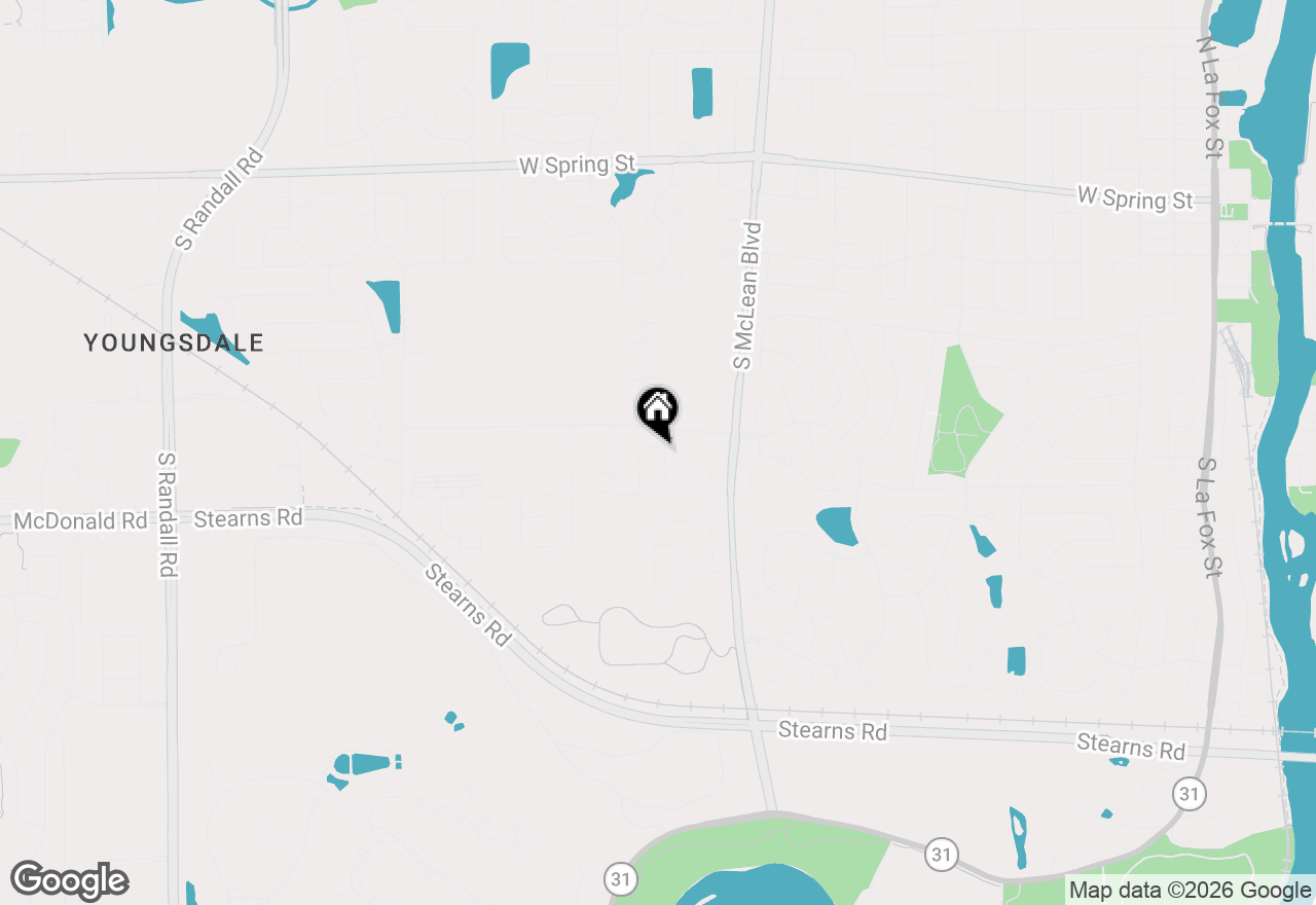 Map of 424 Collingwood Road, South Elgin, IL 60177