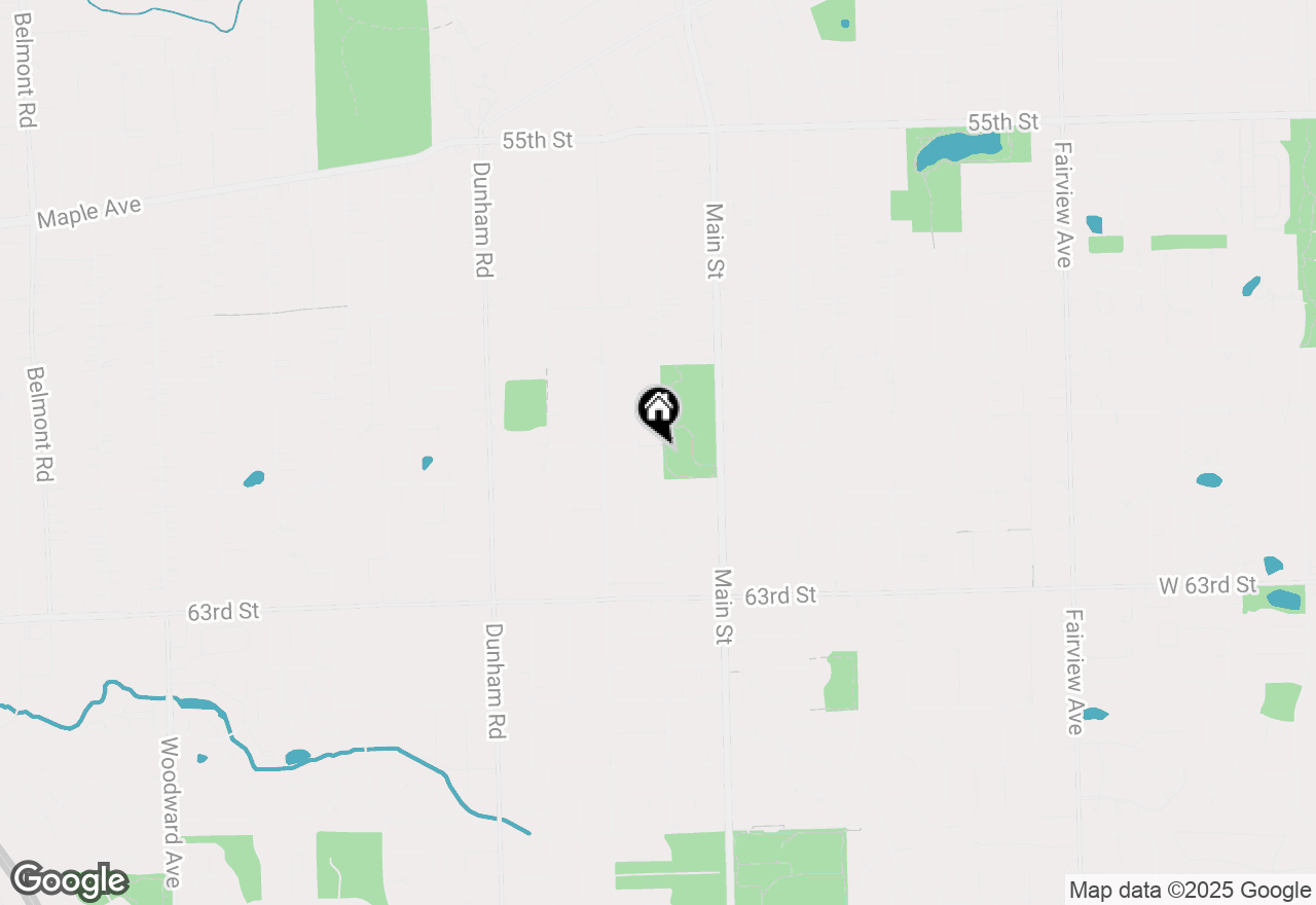 Map of 1101 60th Place, Downers Grove, IL 60516