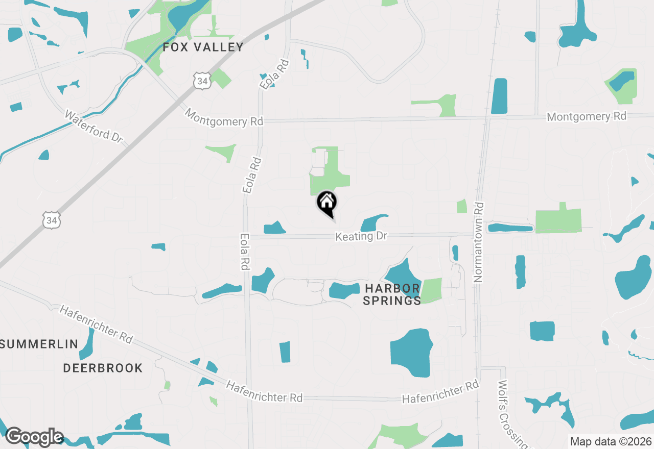 Map of 2730 Dorothy Drive, Aurora, IL 60504