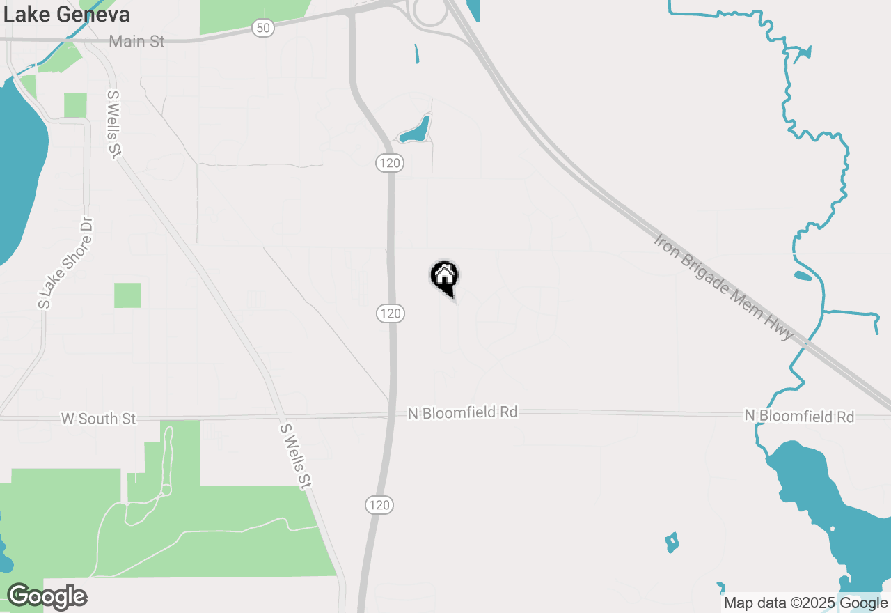 Map of 311 Bowing Way, Lake Geneva, WI 53147