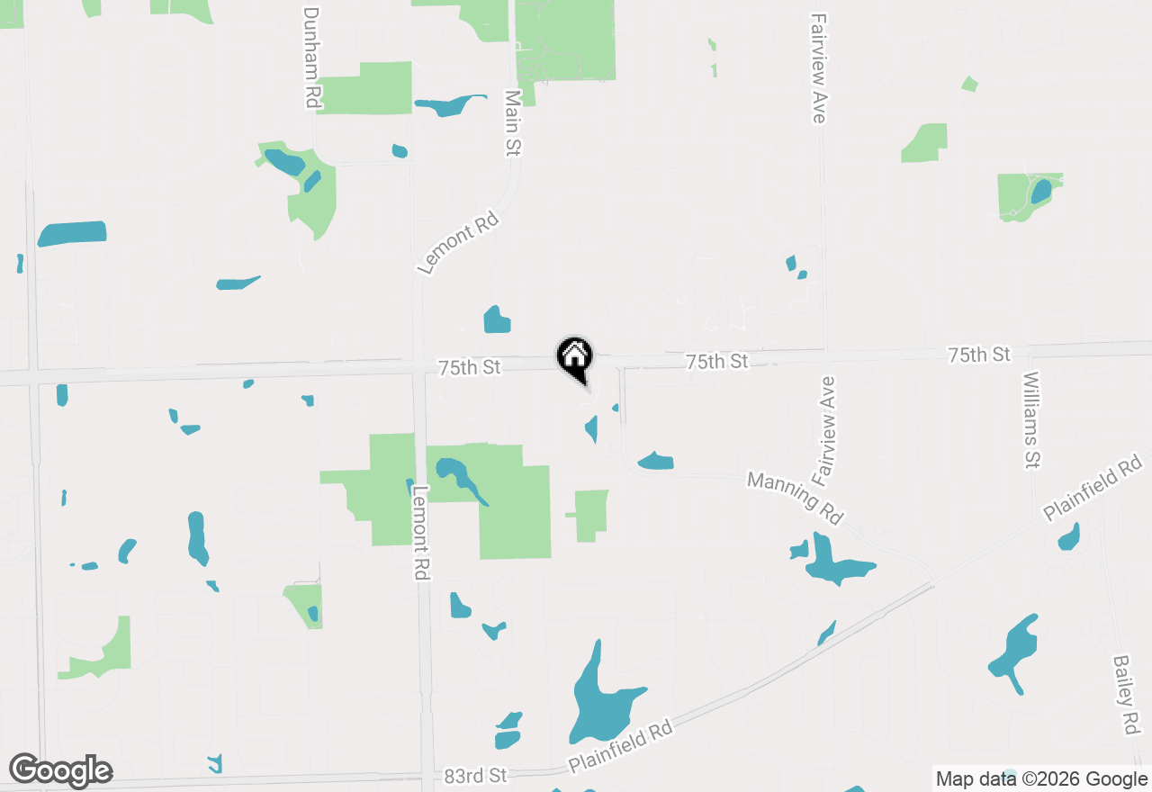 Map of 2450 Abbey Drive, Darien, IL 60561