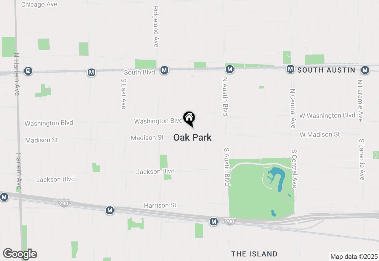 Map of 433 S Lombard Avenue #33, Oak Park, IL 60302