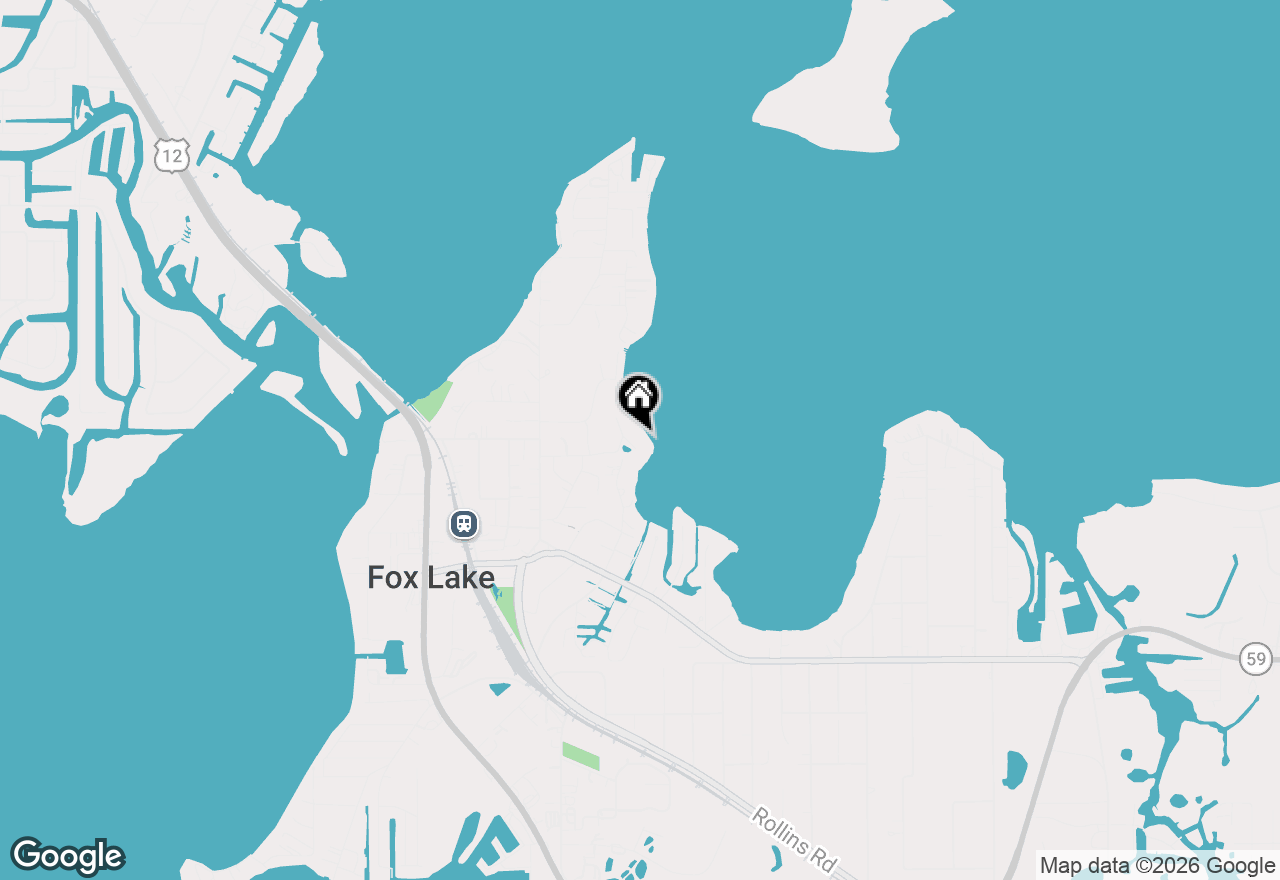Map of 59 Cora Avenue, Fox Lake, IL 60020