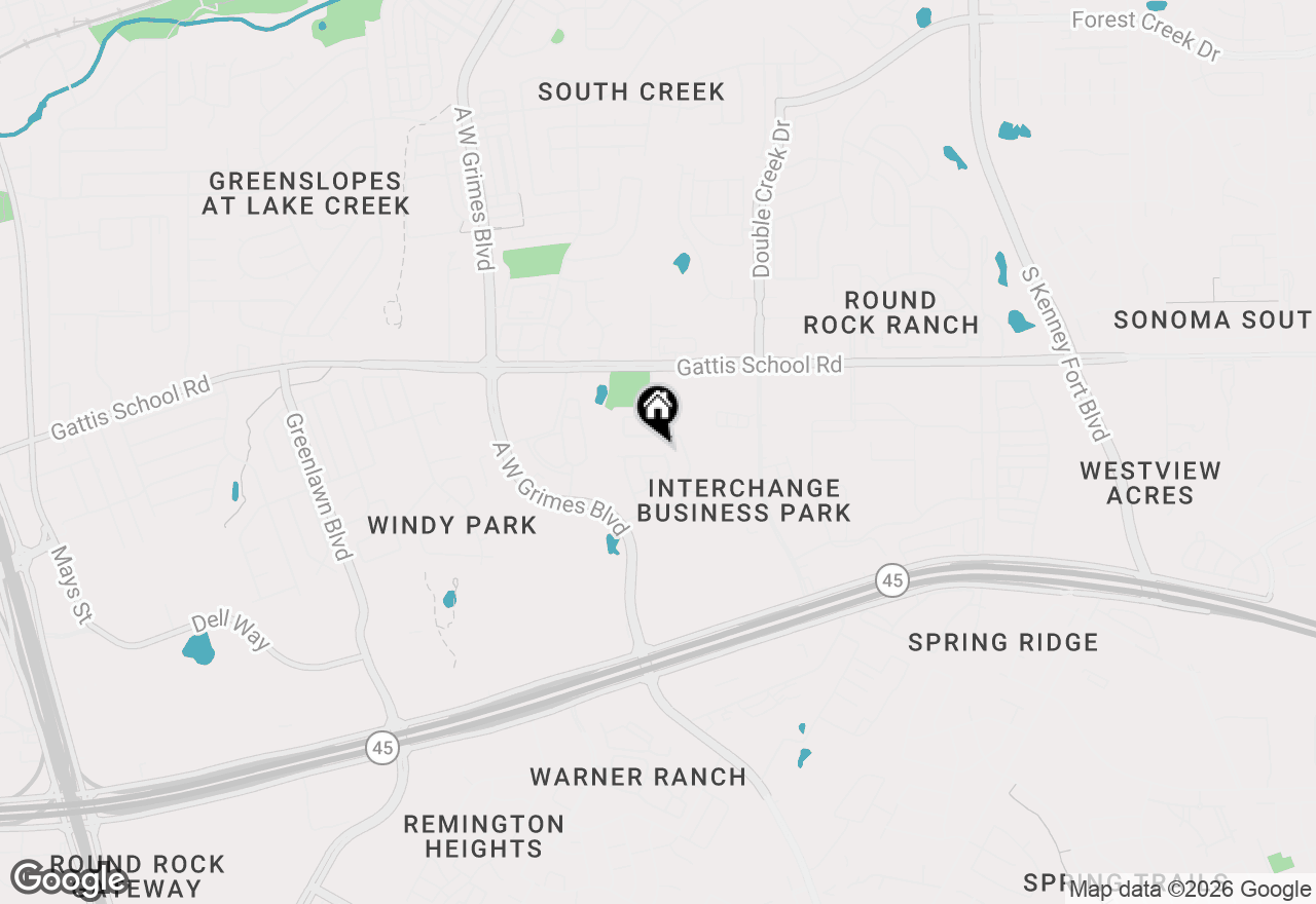 Map of 1620 Bryant Dr #1702, Round Rock, TX 78664