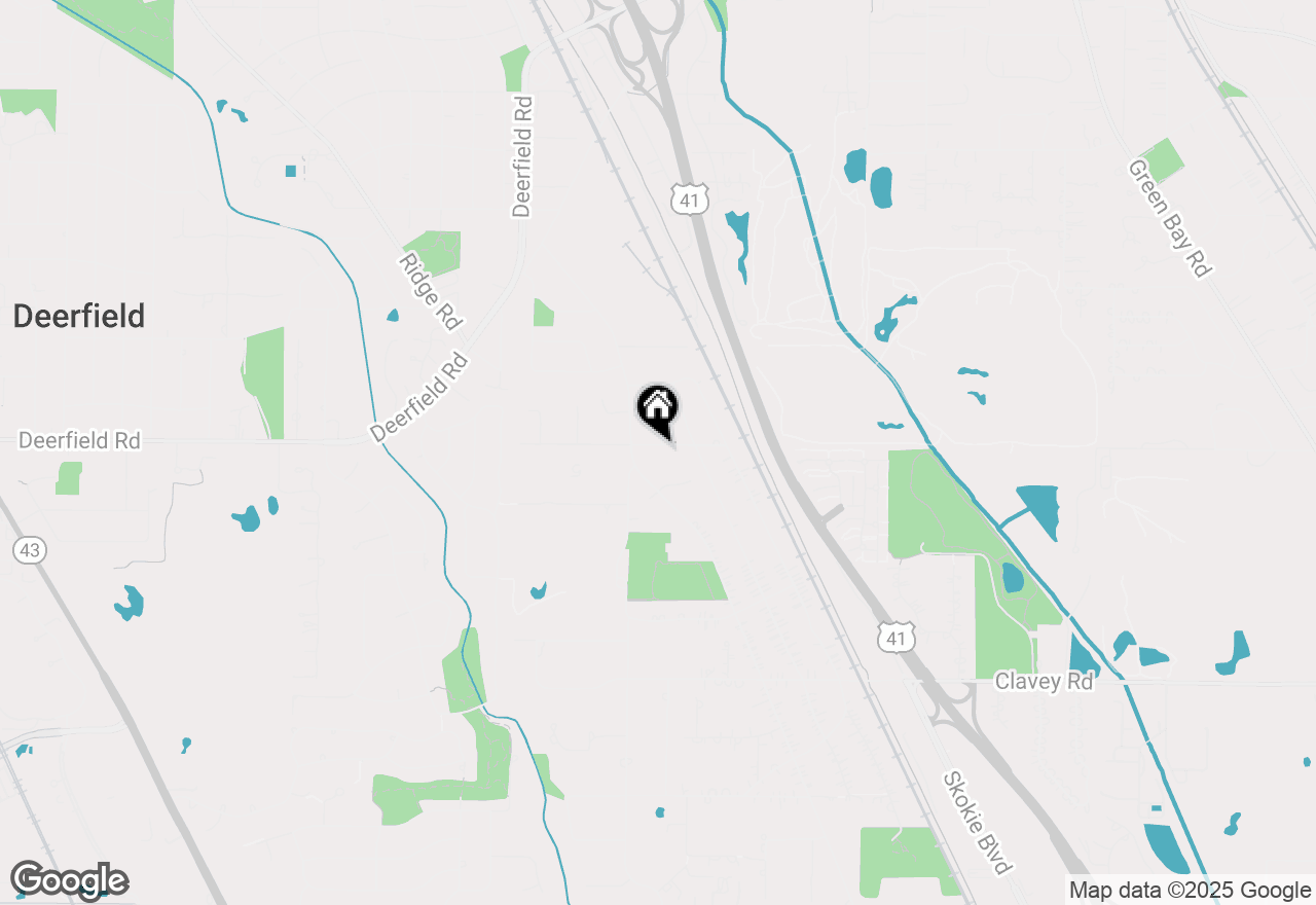 Map of 1690 Edgewood Road, Highland Park, IL 60035