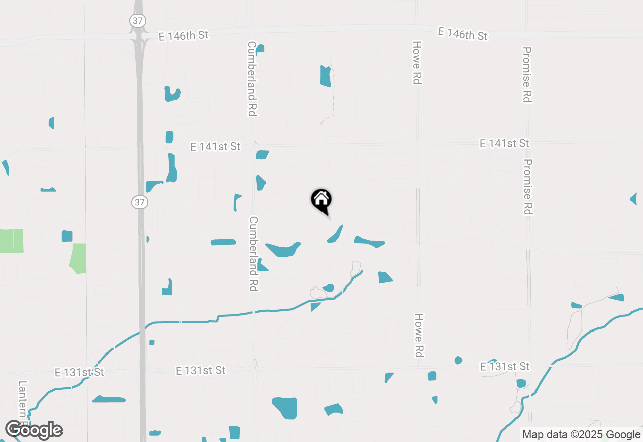 Map of 10120 Youngwood Lane, Fishers, IN 46038
