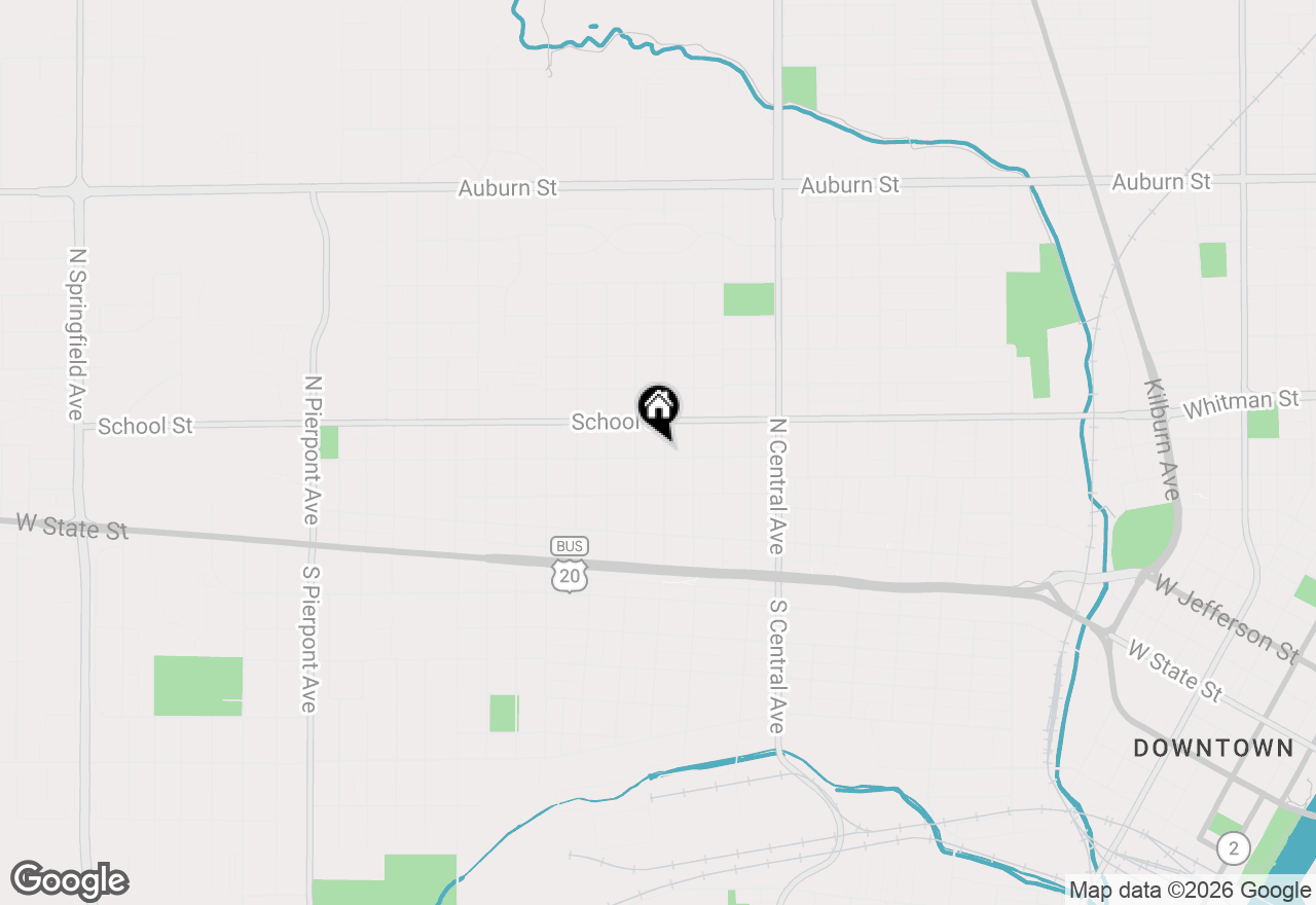 Map of 402 Royal Avenue, Rockford, IL 61101