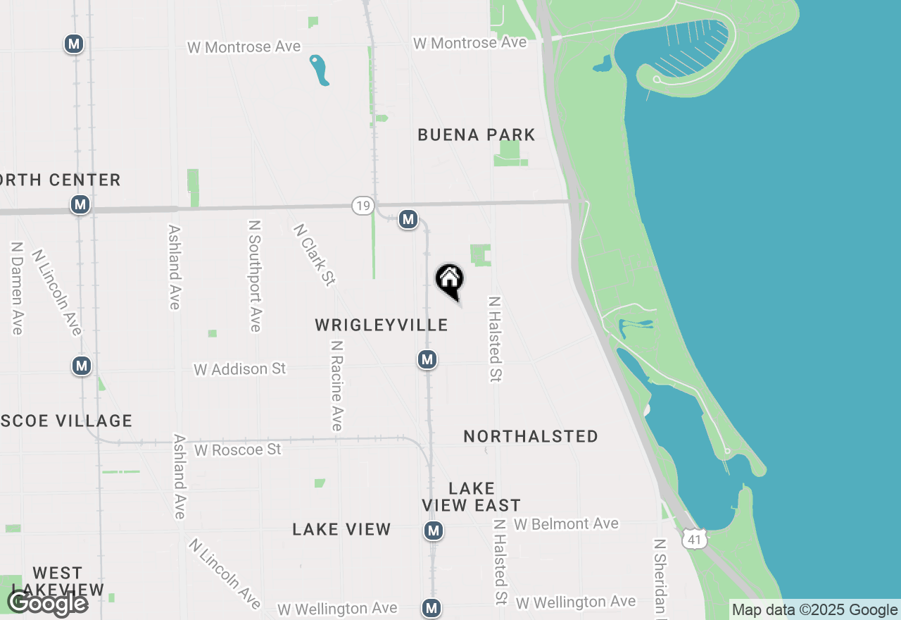 Map of 3720 N Fremont Street #2, Chicago, IL 60613