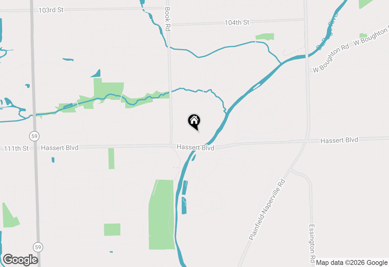 Map of 4823 Sebastian Court, Naperville, IL 60564