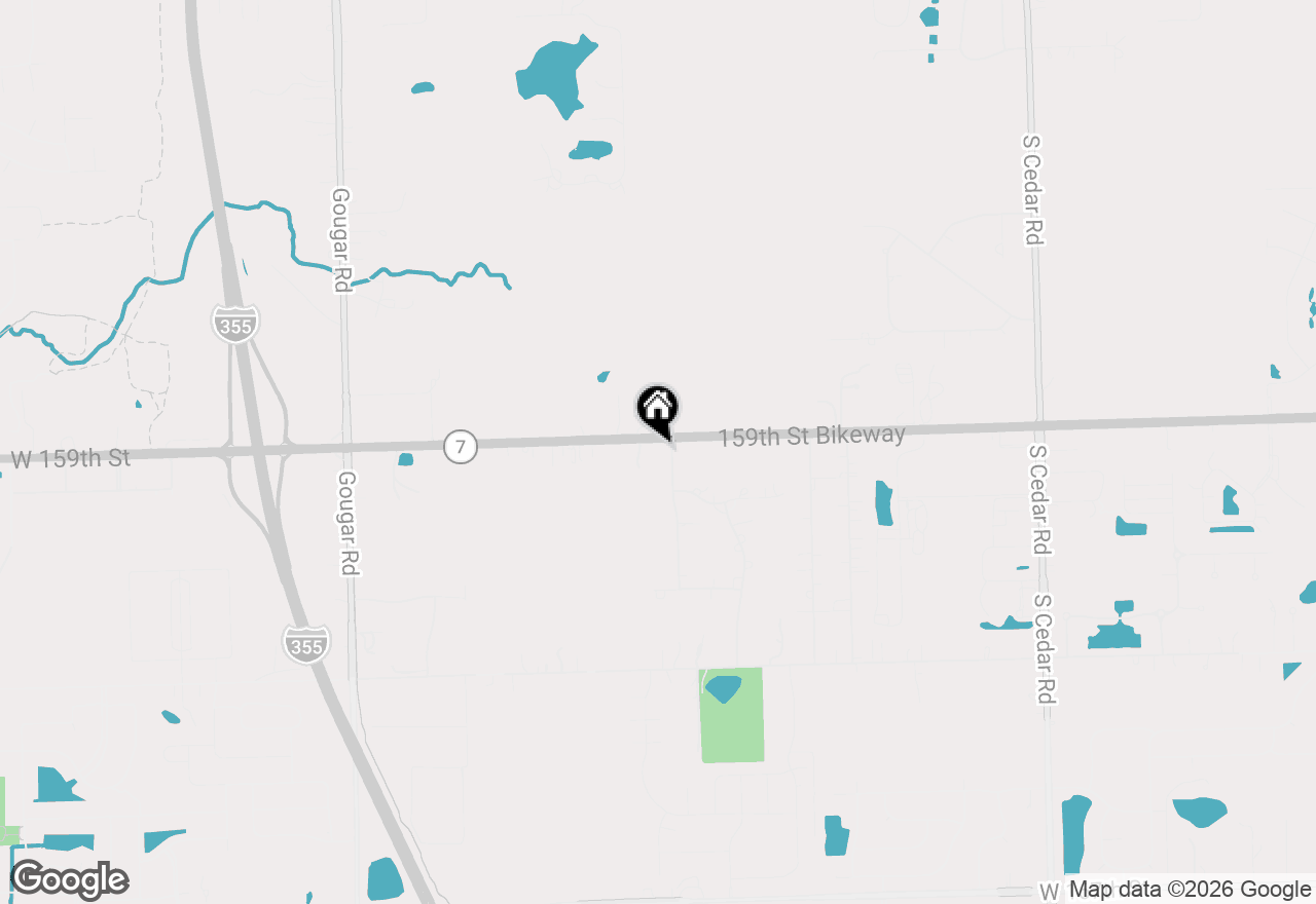 Map of 15916 S Windmill Drive, Homer Glen, IL 60491