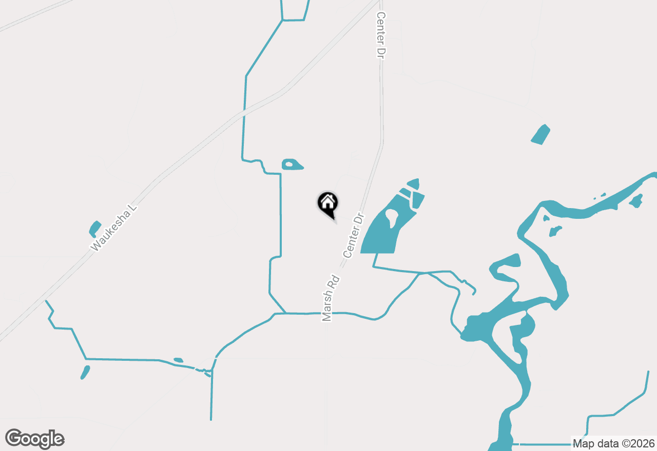Map of S109W24935 Overlook Dr, Mukwonago, WI 53149