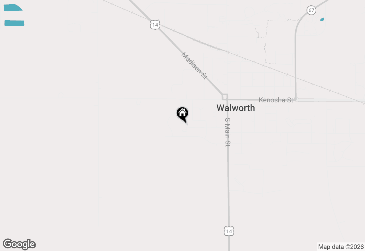Map of 231 Windmill Ln, Walworth, WI 53184
