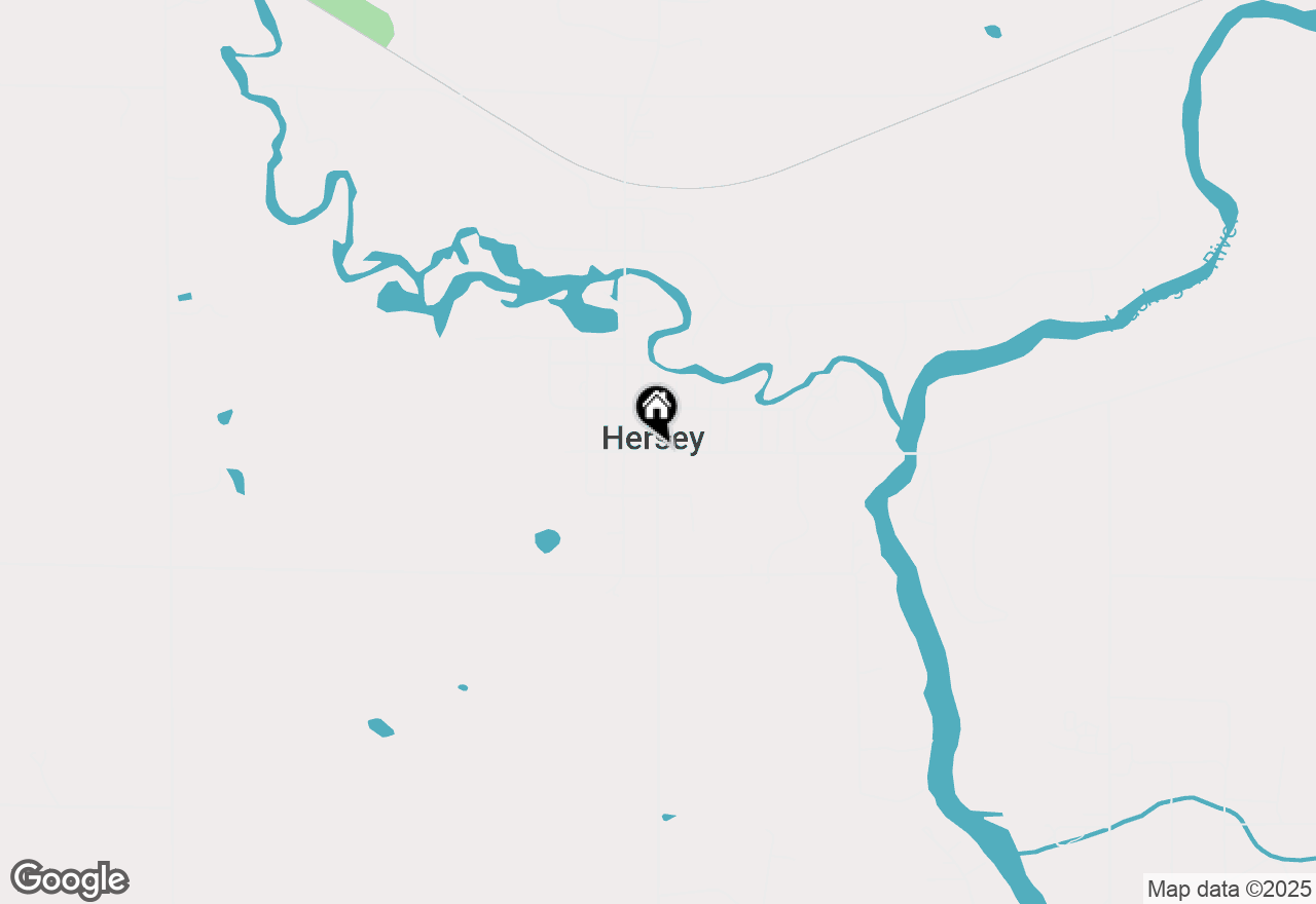 Map of 600-622 E 4th Street, Hersey, MI 49639