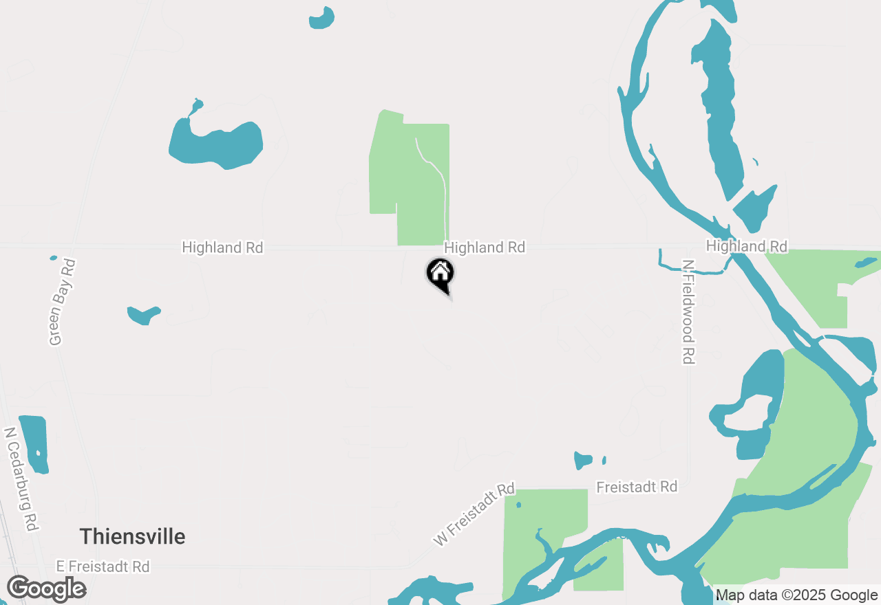 Map of 3908 W Marseilles Dr, Mequon, WI 53092