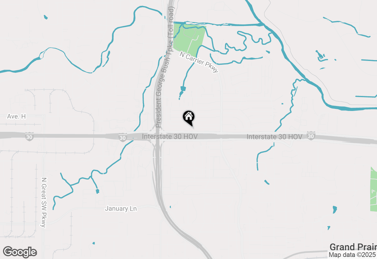 Map of 1517 Austrian Road, Grand Prairie, TX 75050