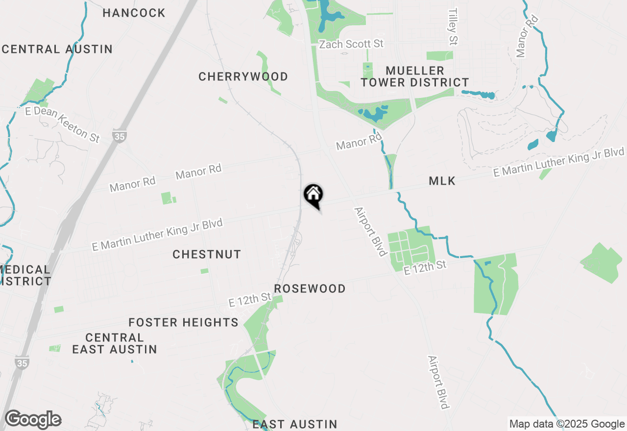 Map of 1807 Clifford Ave, Austin, TX 78702