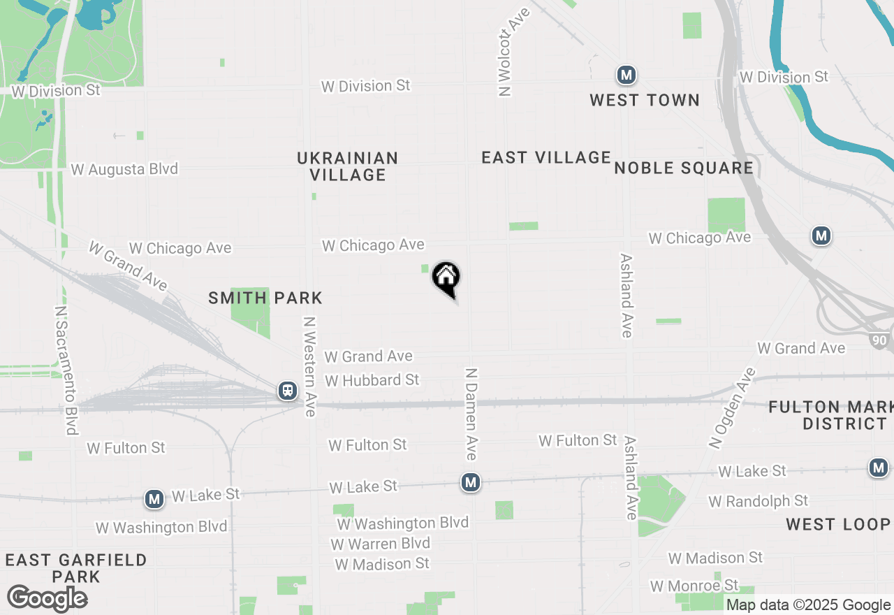 Map of 2035 W Erie Street, Chicago, IL 60612