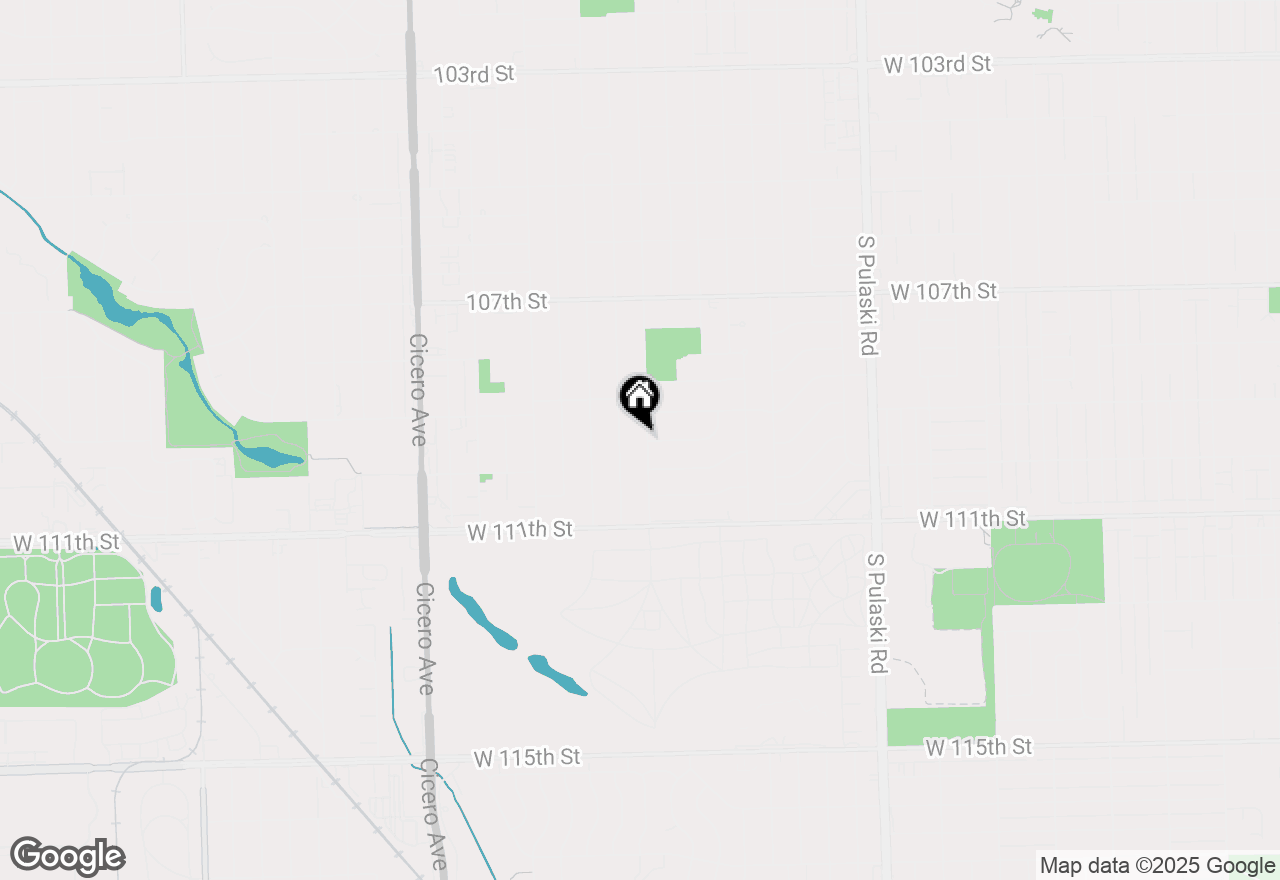 Map of 10920 S Kostner Avenue, Oak Lawn, IL 60453