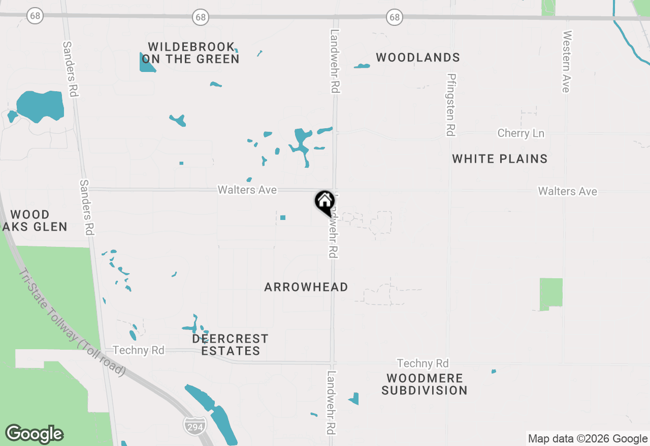 Map of 3214 River Falls Drive, Northbrook, IL 60062