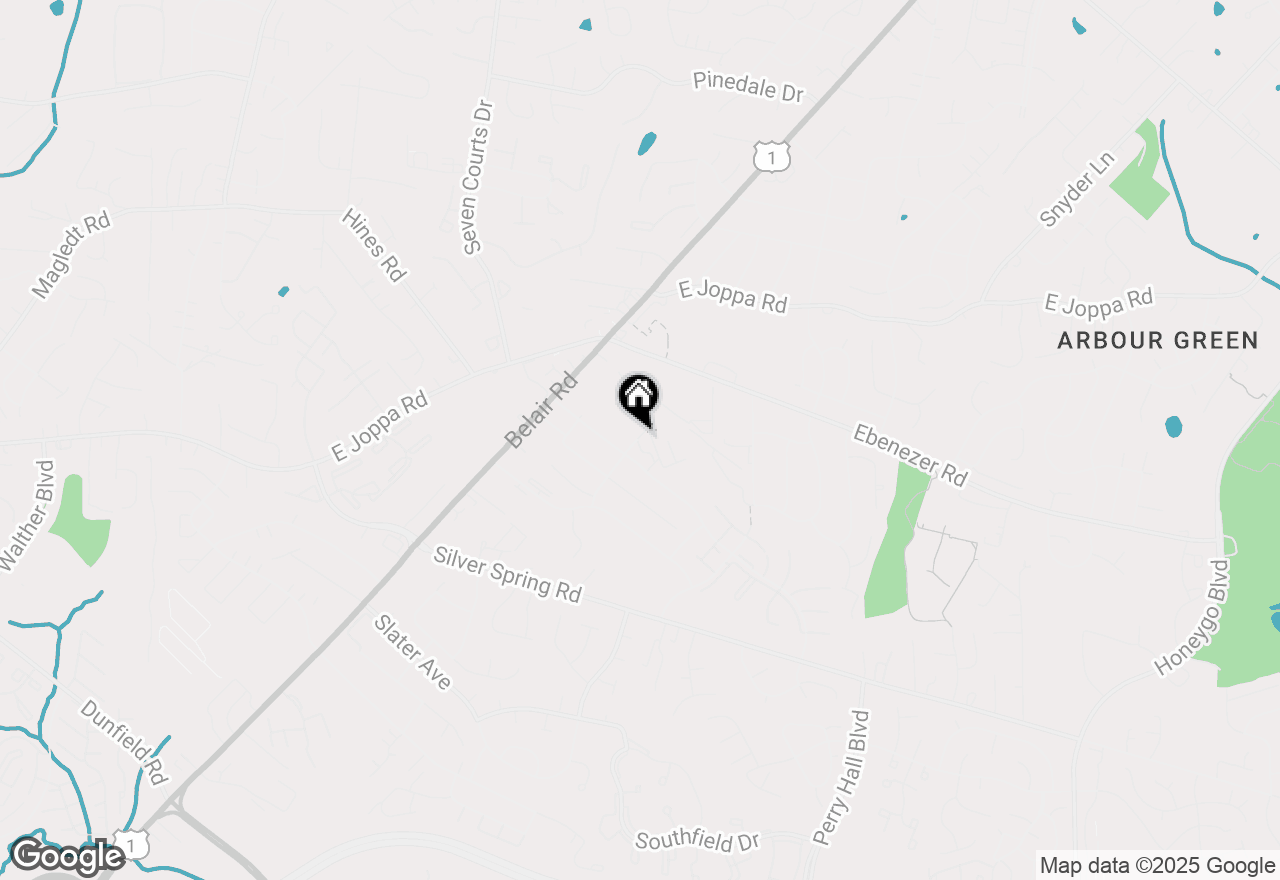 Map of 3800 Wean Drive #A, Nottingham, MD 21236