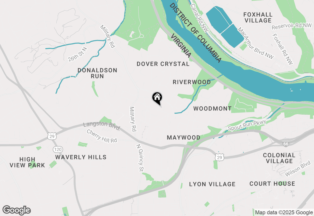 Map of 3801 Lorcom Lane N, Arlington, VA 22207