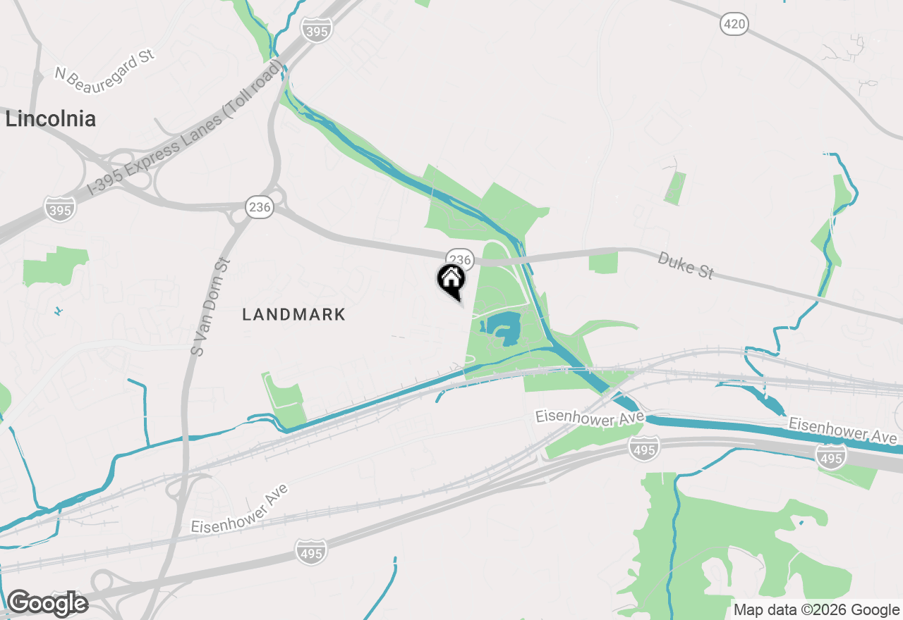 Map of 4951 Brenman Park Drive #115, Alexandria, VA 22304