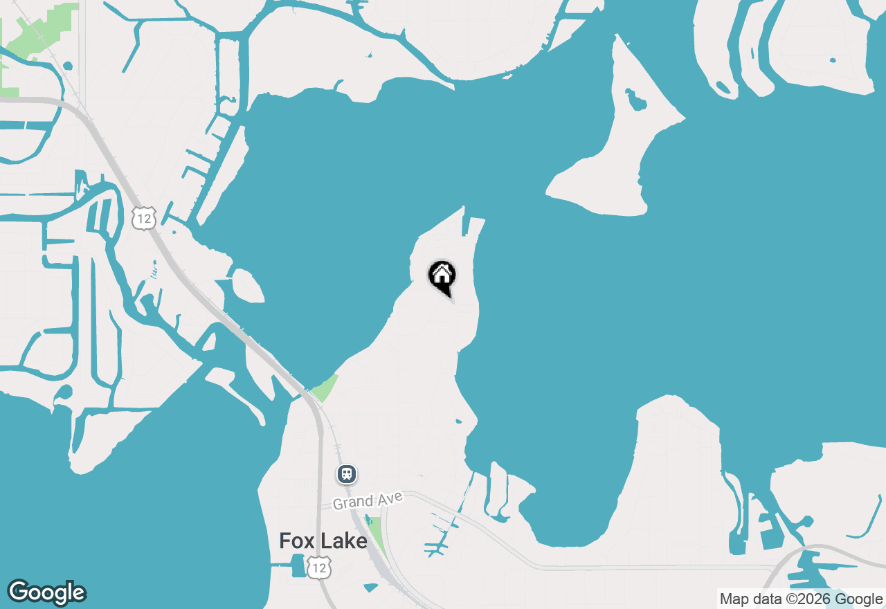 Map of 149 Forest Avenue #D, Fox Lake, IL 60020