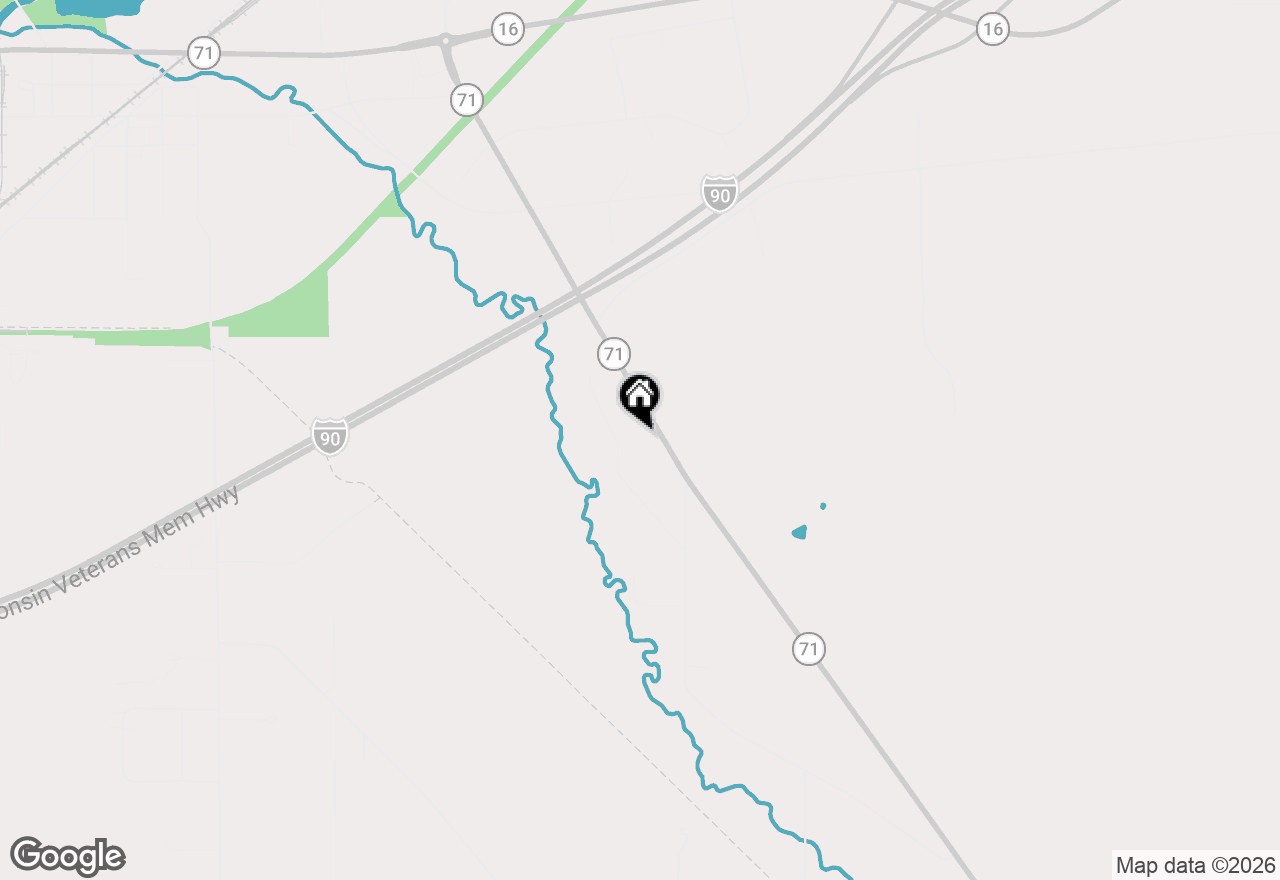 Map of 16990 Impact Road, Sparta, WI 54656