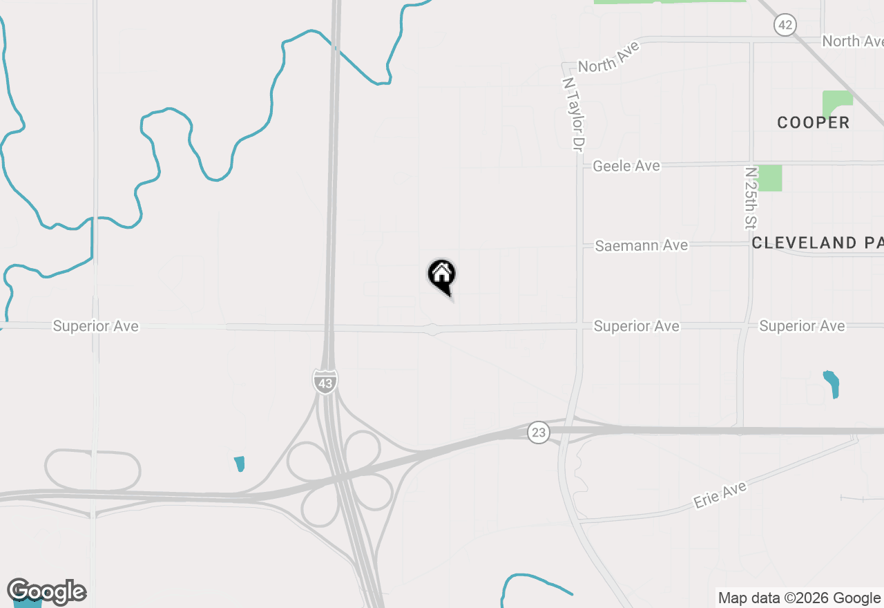 Map of 3829 Sheridan Ave, Sheboygan, WI 53081