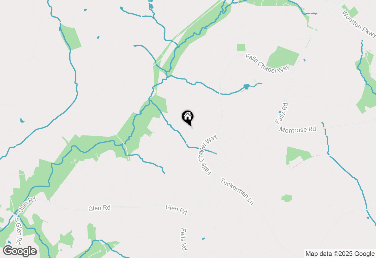 Map of 12136 Bentridge Place, Potomac, MD 20854