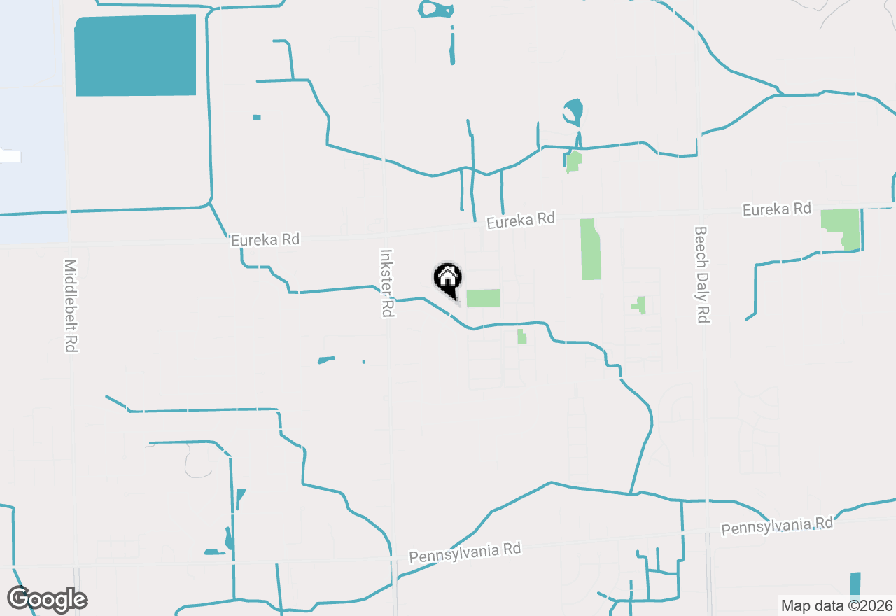 Map of 27001 Stacy Street, Taylor, MI 48180