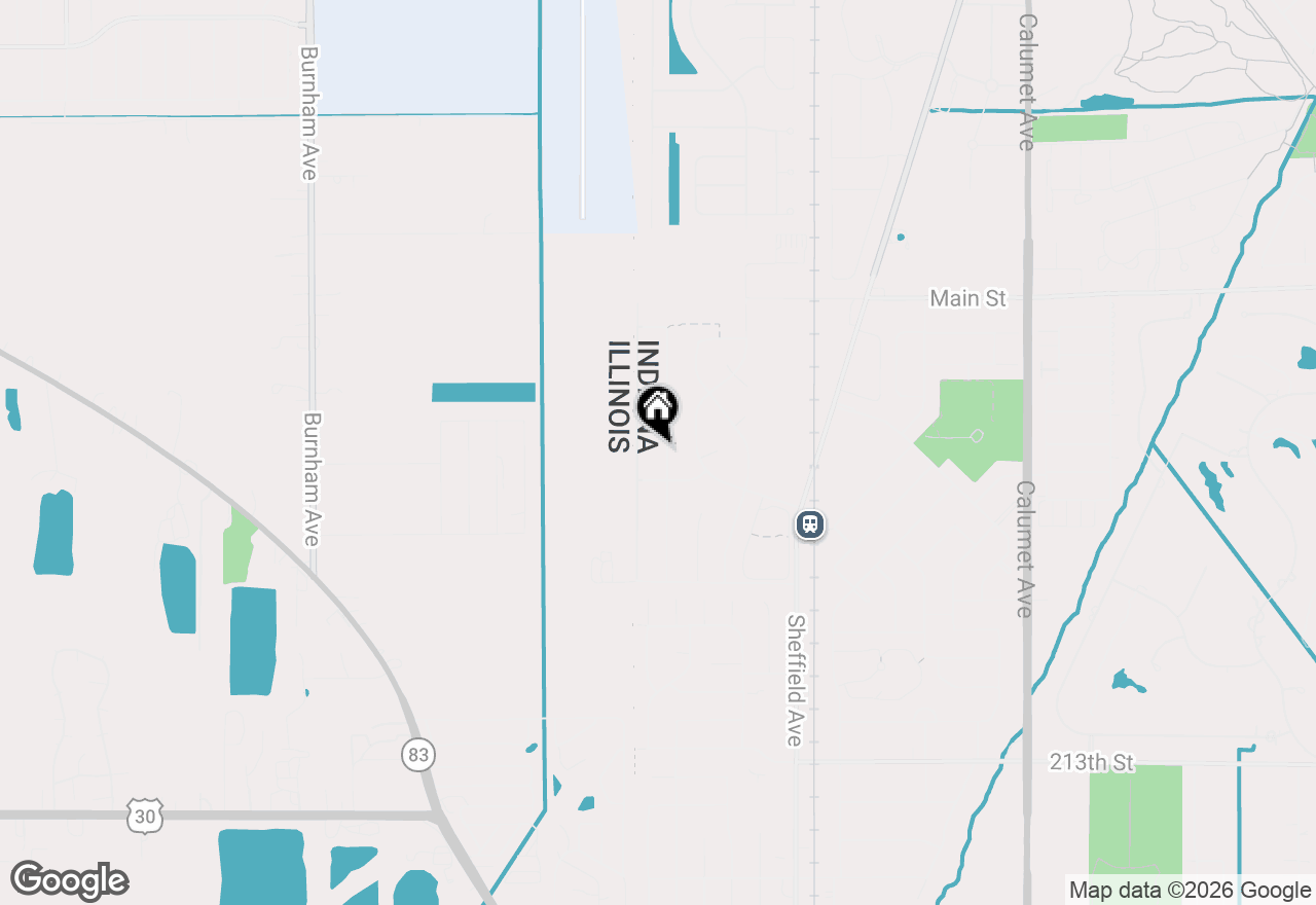 Map of 732 Sunflower Lane, Dyer, IN 46311