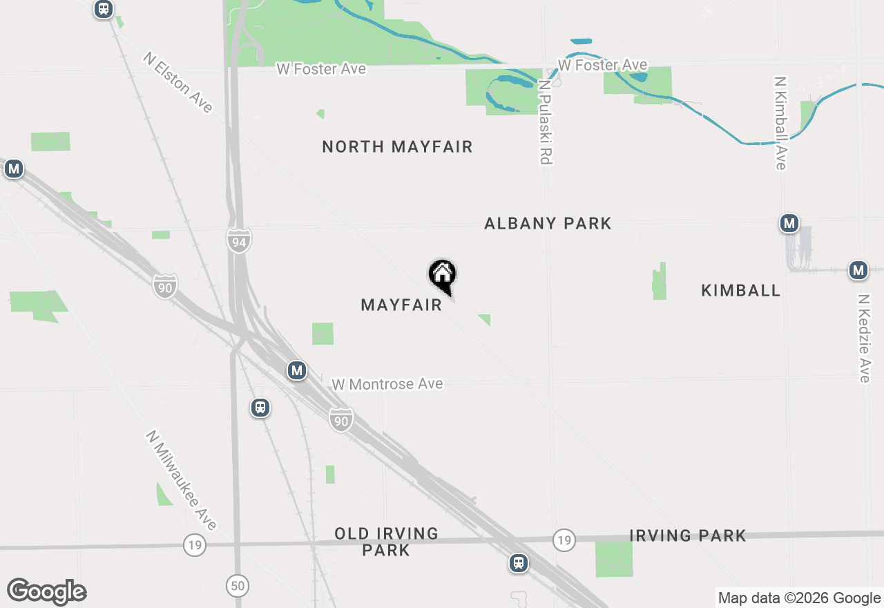 Map of 4591 N Elston Avenue, Chicago, IL 60630
