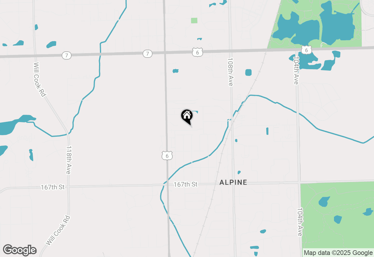 Map of 11048 Saratoga Drive, Orland Park, IL 60467