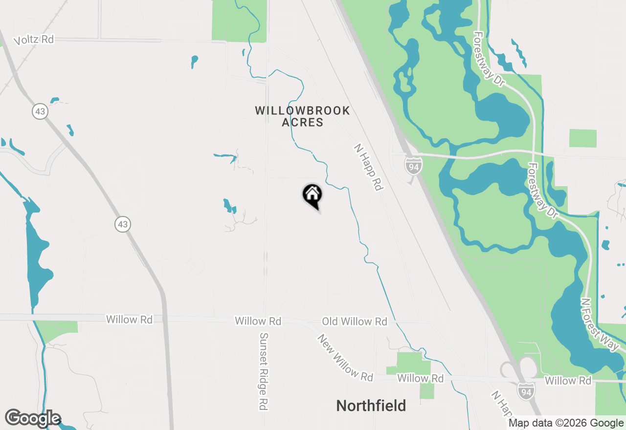 Map of 220 Shadowood Lane, Northfield, IL 60093