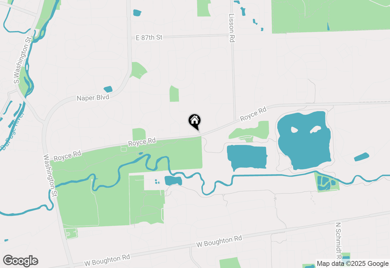 Map of 2304 Fleetwood Court, Naperville, IL 60565