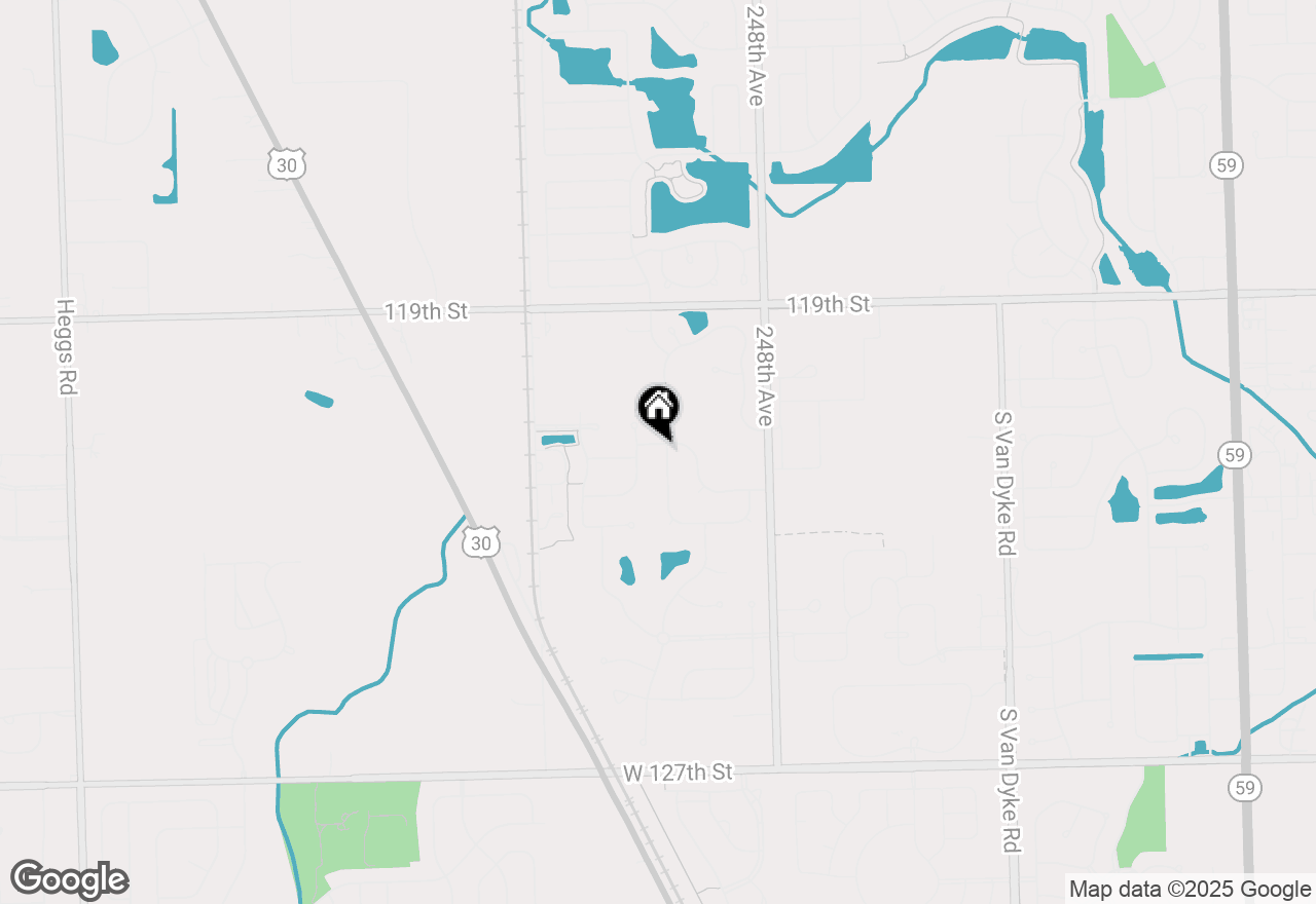 Map of 12136 Winterberry Lane, Plainfield, IL 60585