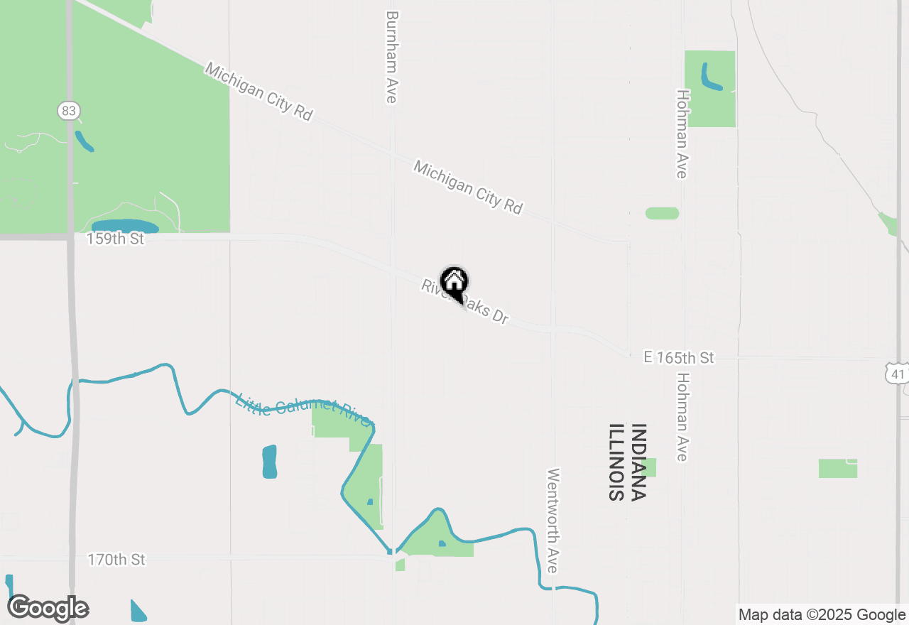 Map of 302 161st Street, Calumet City, IL 60409