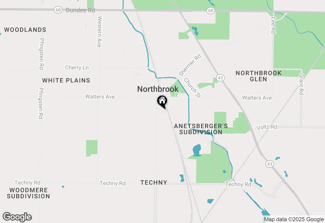 Map of 1499 Shermer Road #104E, Northbrook, IL 60062
