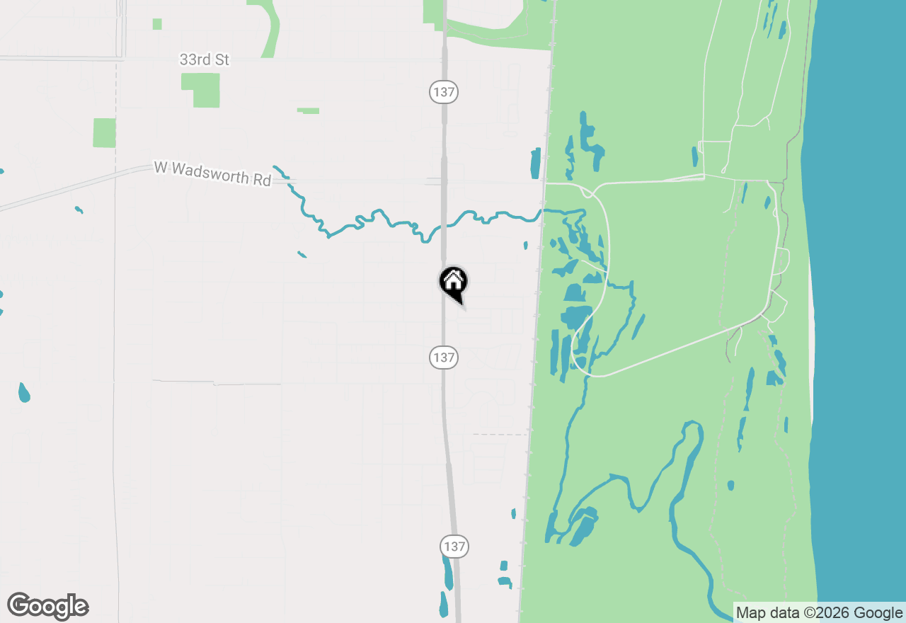 Map of 38703 N Sheridan Road #164, Beach Park, IL 60099