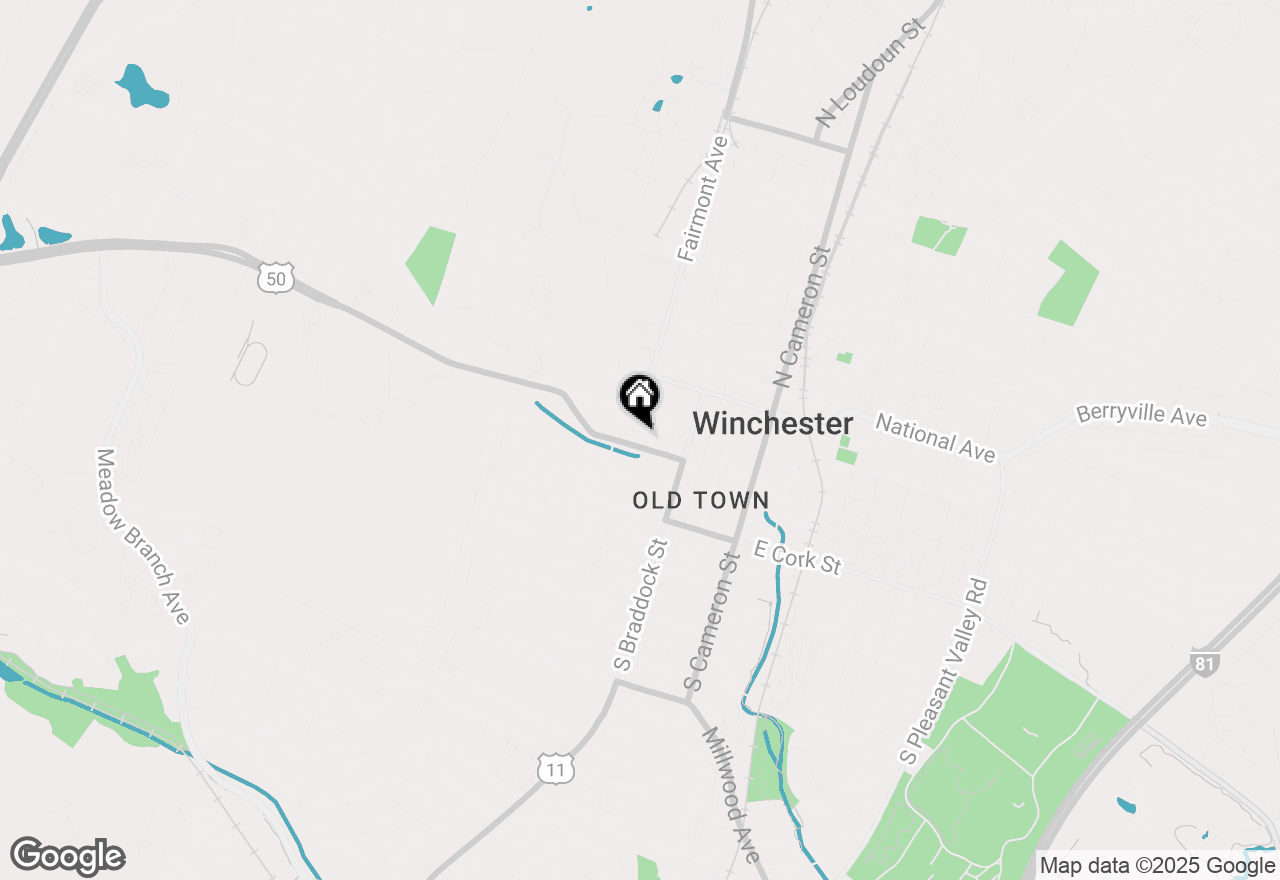 Map of 210 E Boscawen Street #202, Winchester, VA 22601