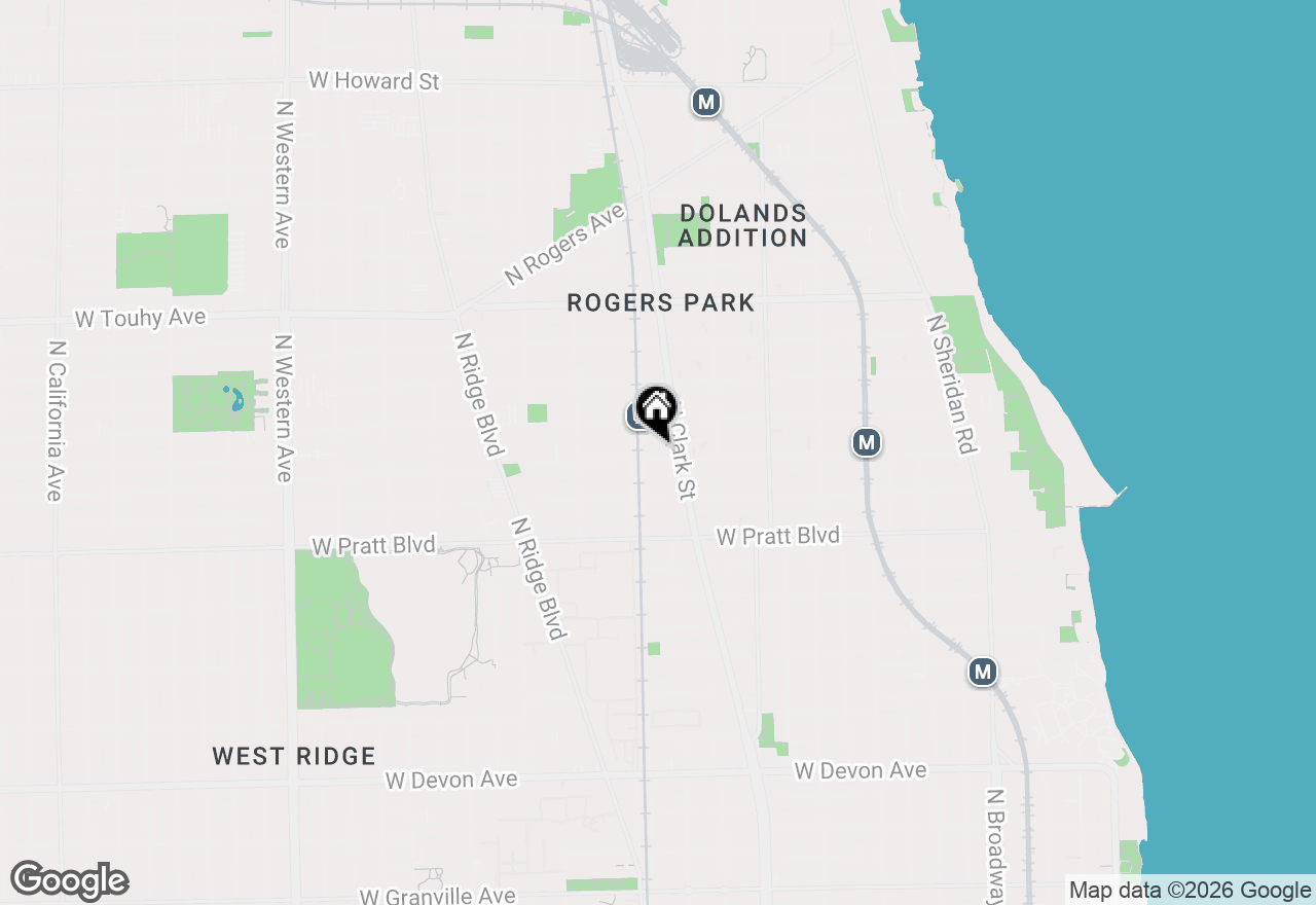 Map of 1762 W Morse Avenue, Chicago, IL 60626