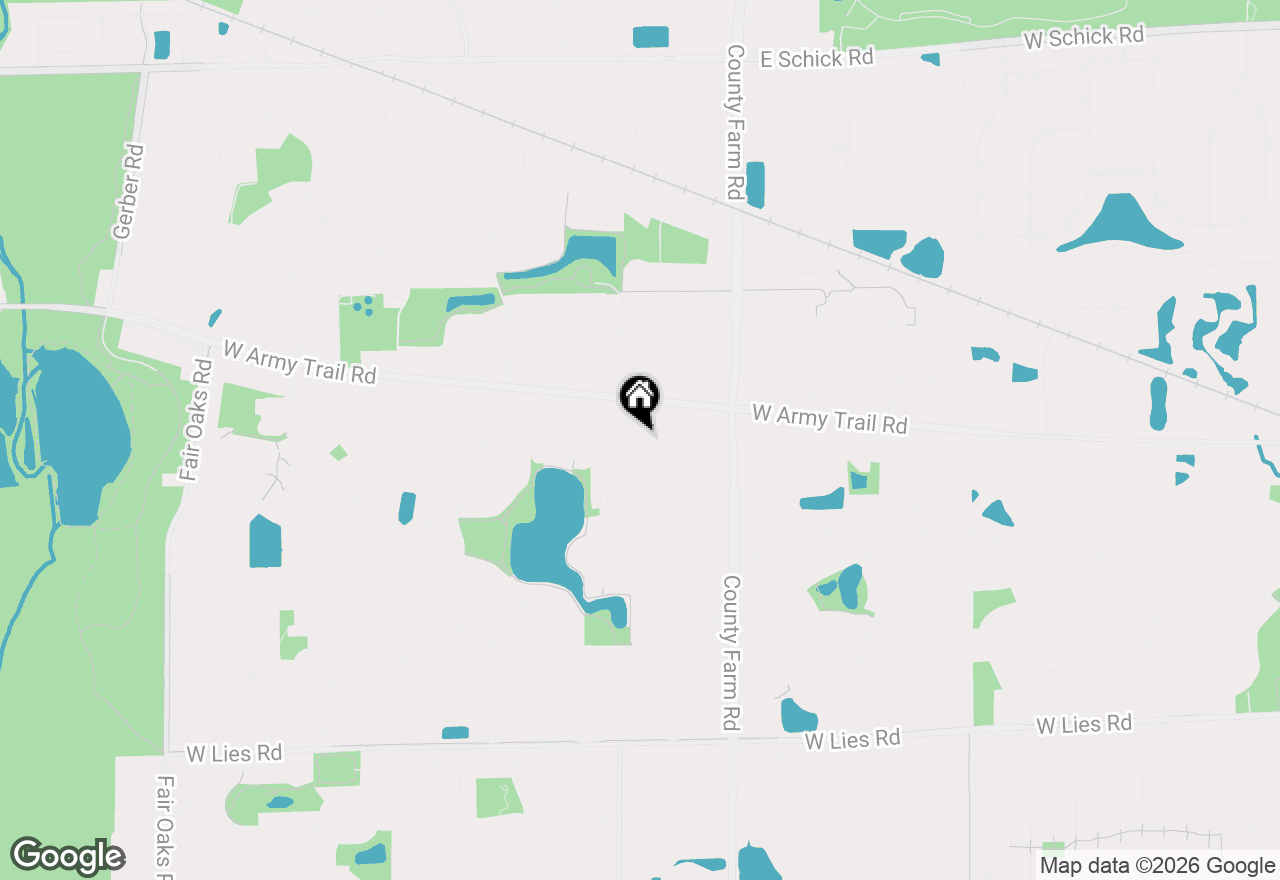 Map of 1334 Coldspring Road #1334, Carol Stream, IL 60188