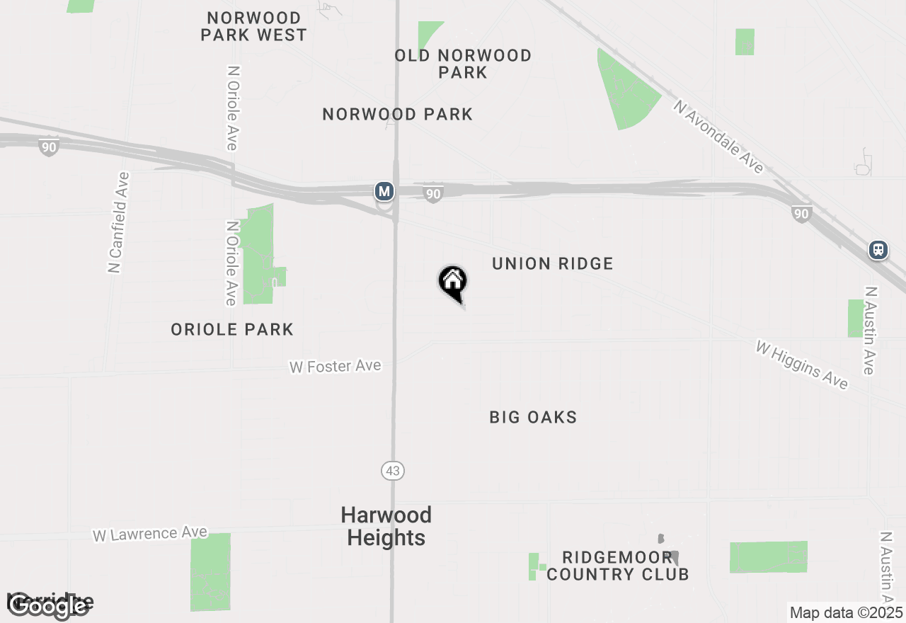 Map of 7025 W Berwyn Avenue, Chicago, IL 60656