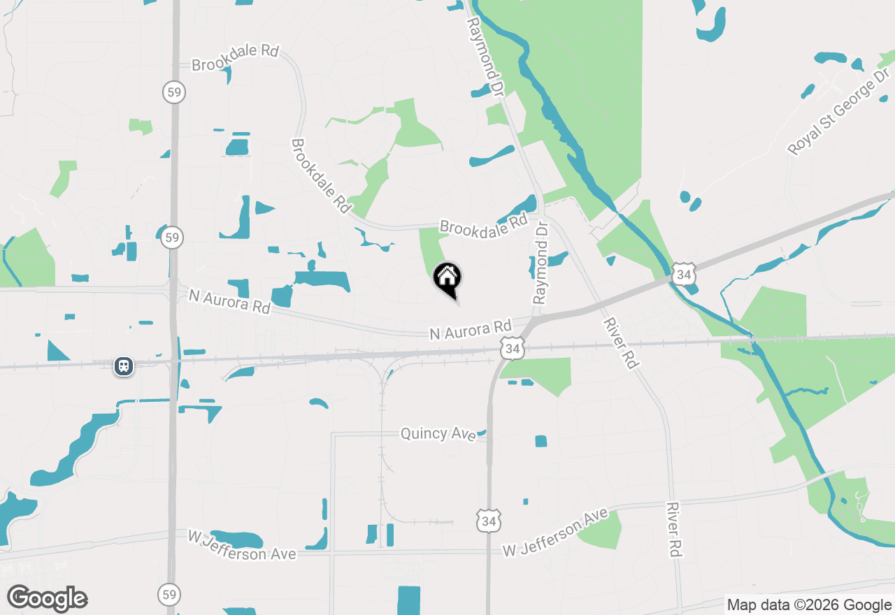 Map of 724 Small Court, Naperville, IL 60563