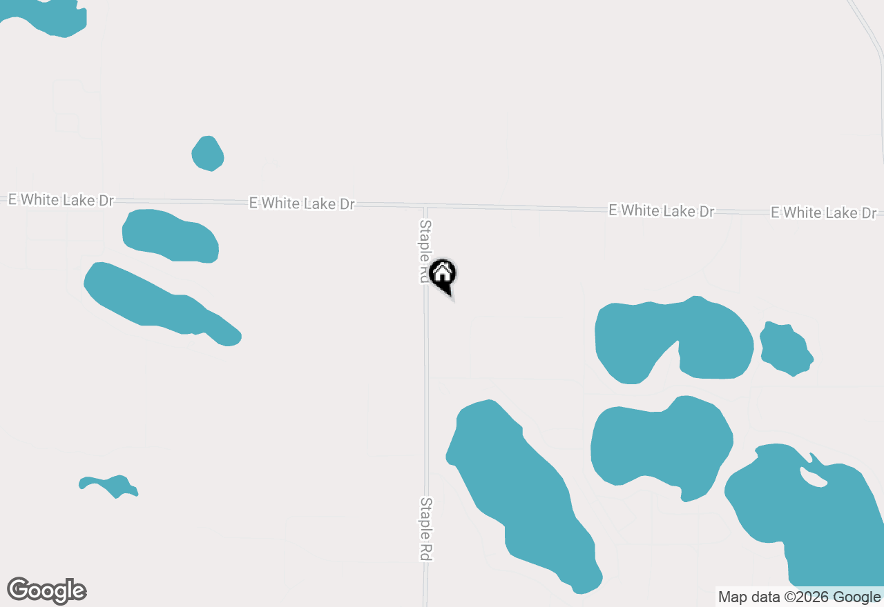 Map of 6784 Staple Road, Twin Lake, MI 49457