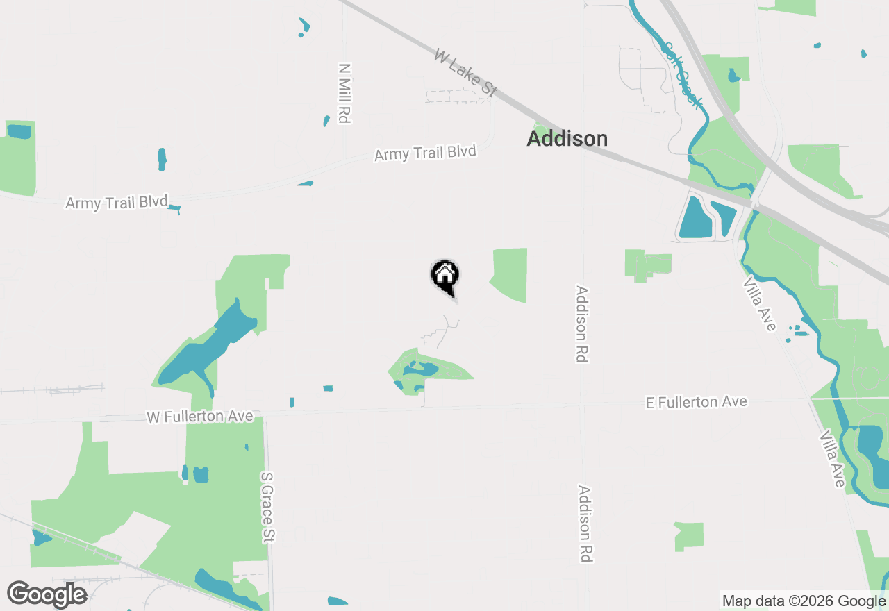 Map of 356 W Park Avenue, Addison, IL 60101