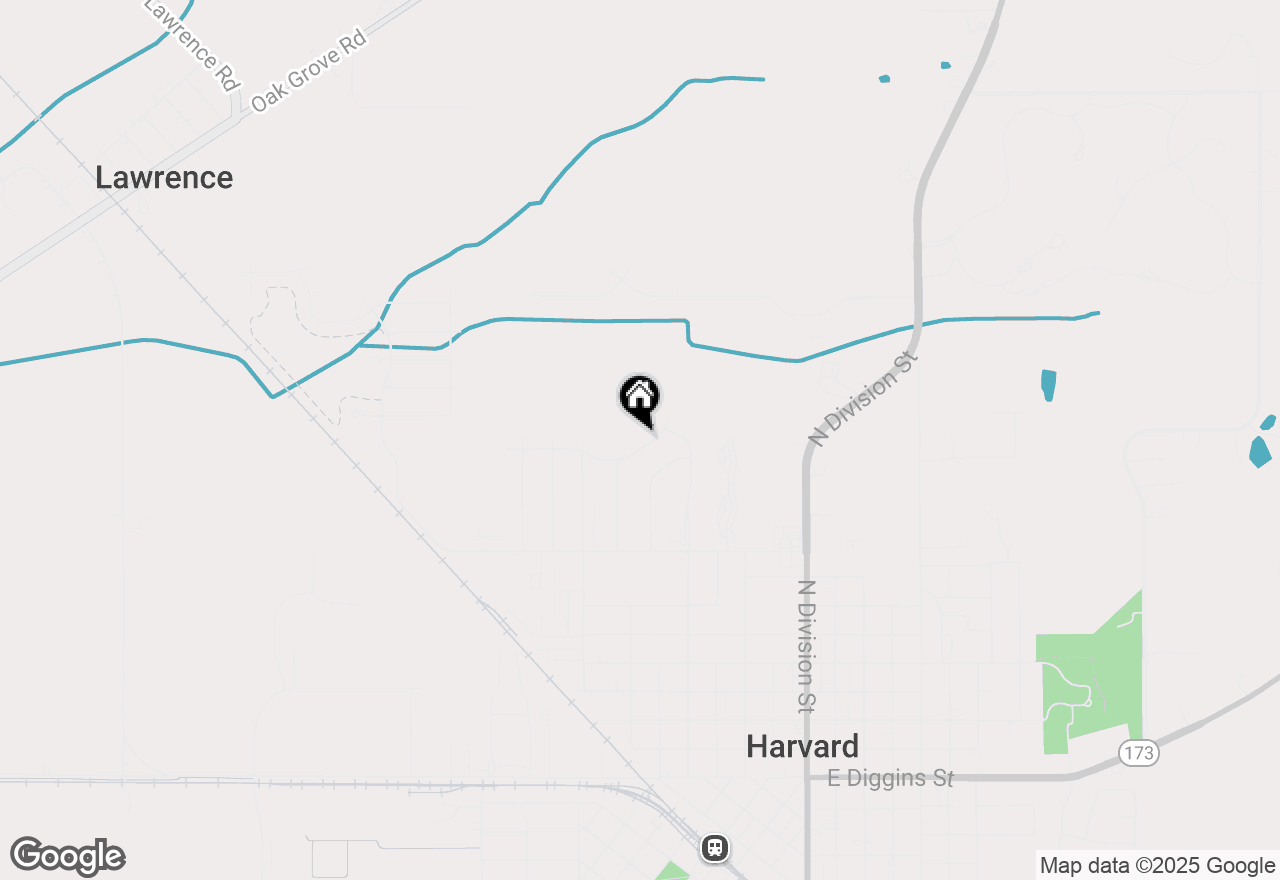 Map of 603 Apple Valley Road, Harvard, IL 60033